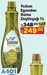 YUDUM EGEMDEN SIZMA ZEYTİNYAĞI 1L YUDUM EGEMDEN SIZMA ZEYTİNYAĞI 1L